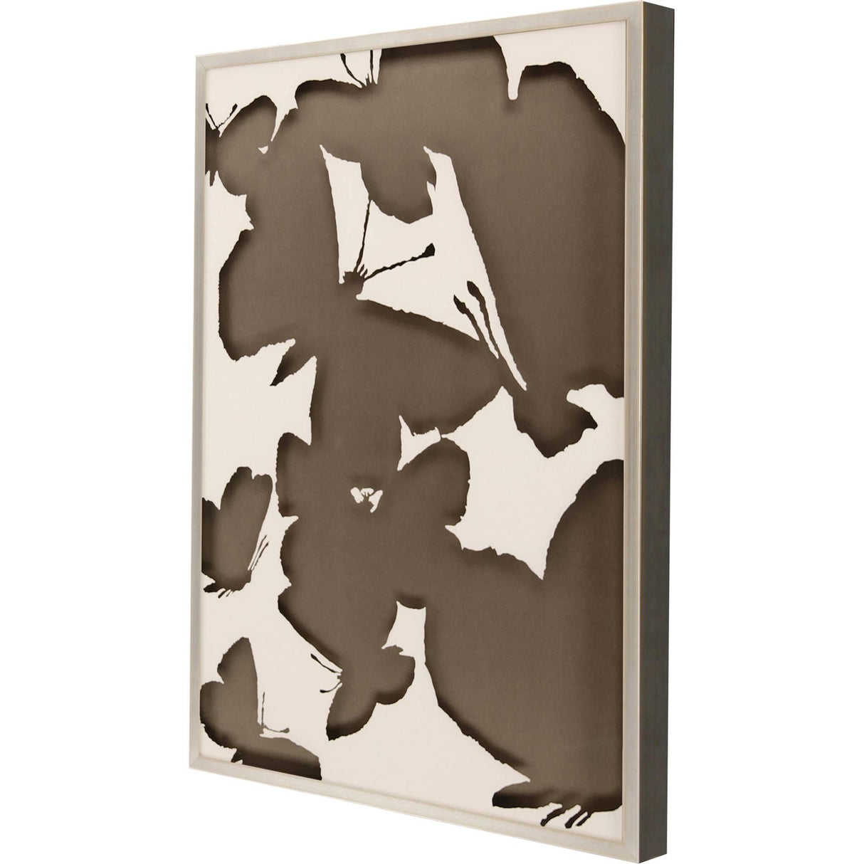 Paragon Monochrome Flutter II Brown 41 X 31 X 3 Wall Art