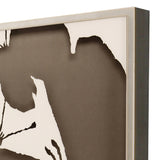 Paragon Monochrome Flutter II Brown 41 X 31 X 3 Wall Art