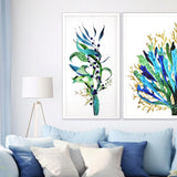 Paragon Sea Life I Blue 42 X 22 X 3 Wall Art