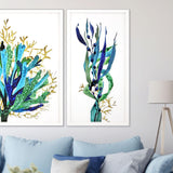 Paragon Sea Life II Blue 42 X 22 X 3 Wall Art
