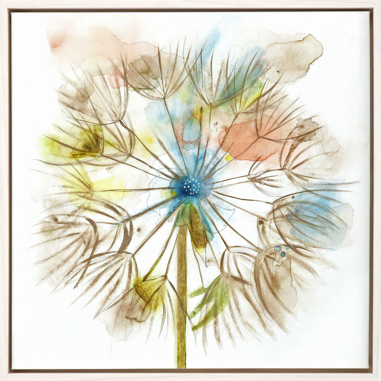 Paragon Dandelion II Blue 26 X 26 X 3 Wall Art