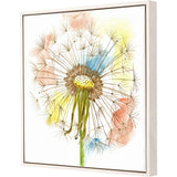 Paragon Dandelion III Blue 26 X 26 X 3 Wall Art