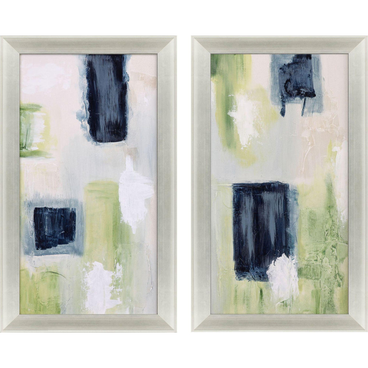 Paragon Azul Jardin I S/2 Blue 34 X 19 X 3 Wall Art