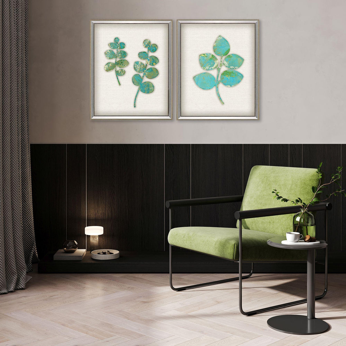 Paragon Botanical I S/2 Green 22 X 18 X 2 Wall Art