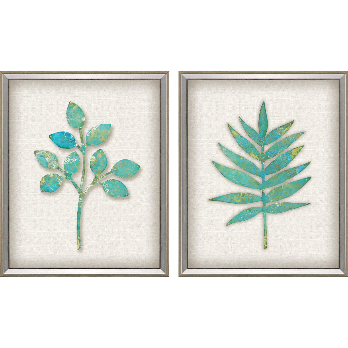 Paragon Botanical II S/2 Green 22 X 18 X 2 Wall Art