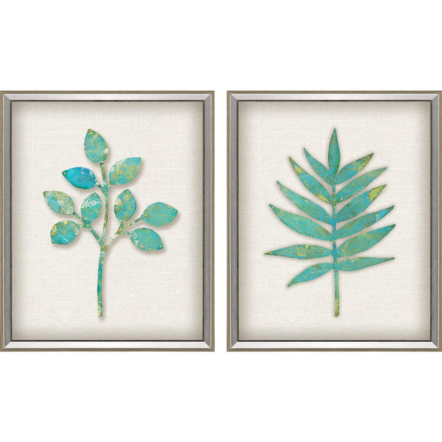 Paragon Botanical II S/2 Green 22 X 18 X 2 Wall Art