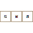 Paragon Color Squares I S/3 Multi 21 X 21 X 2 Wall Art