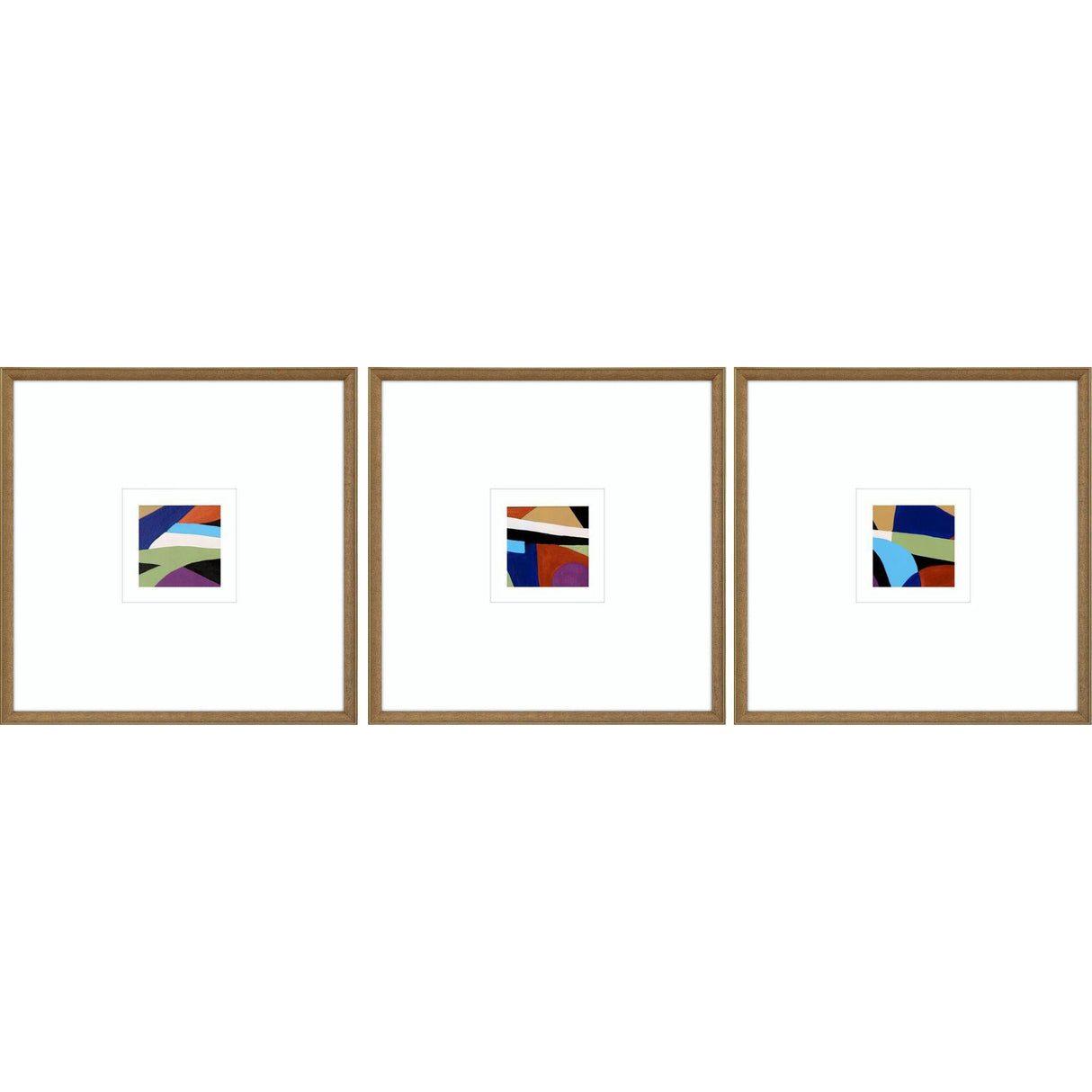 Paragon Color Squares I S/3 Multi 21 X 21 X 2 Wall Art