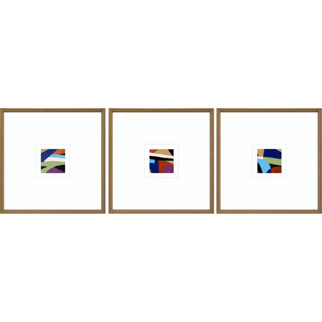 Paragon Color Squares I S/3 Multi 21 X 21 X 2 Wall Art