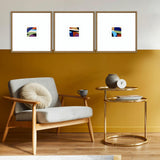 Paragon Color Squares I S/3 Multi 21 X 21 X 2 Wall Art