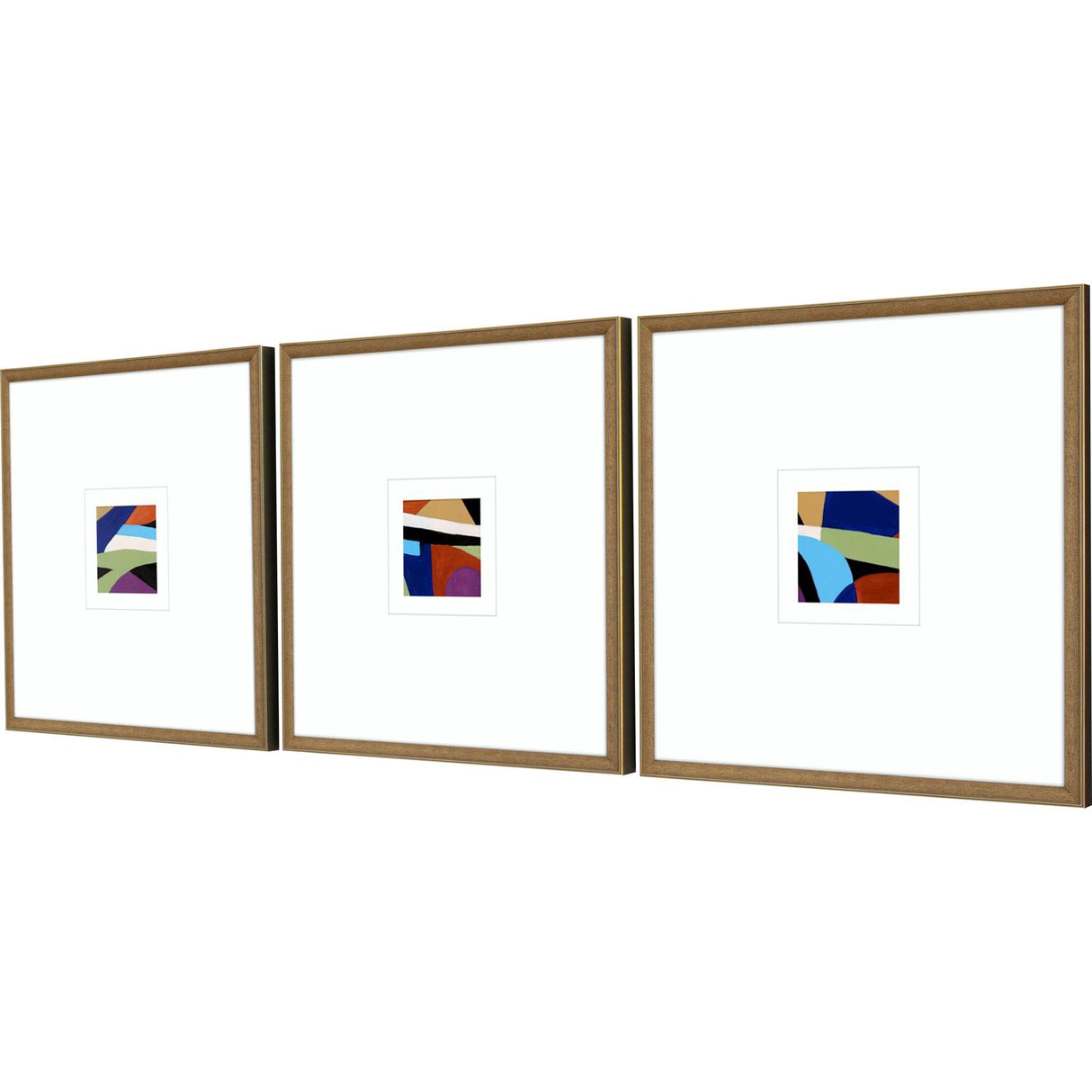 Paragon Color Squares I S/3 Multi 21 X 21 X 2 Wall Art