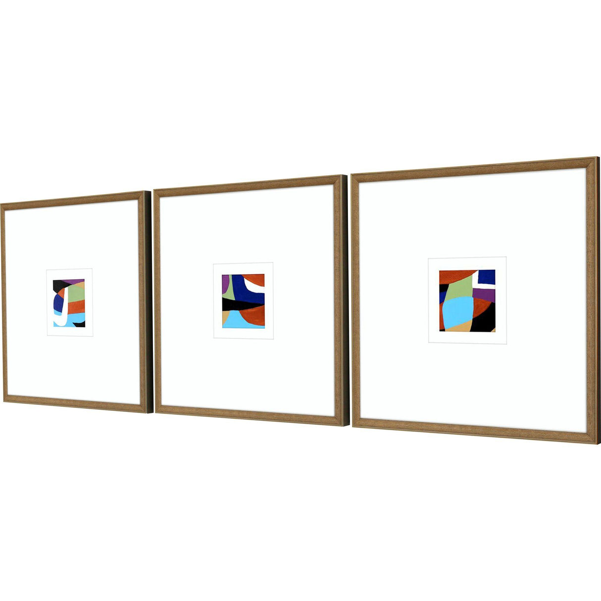 Paragon Color Squares III S/3 Multi 21 X 21 X 2 Wall Art