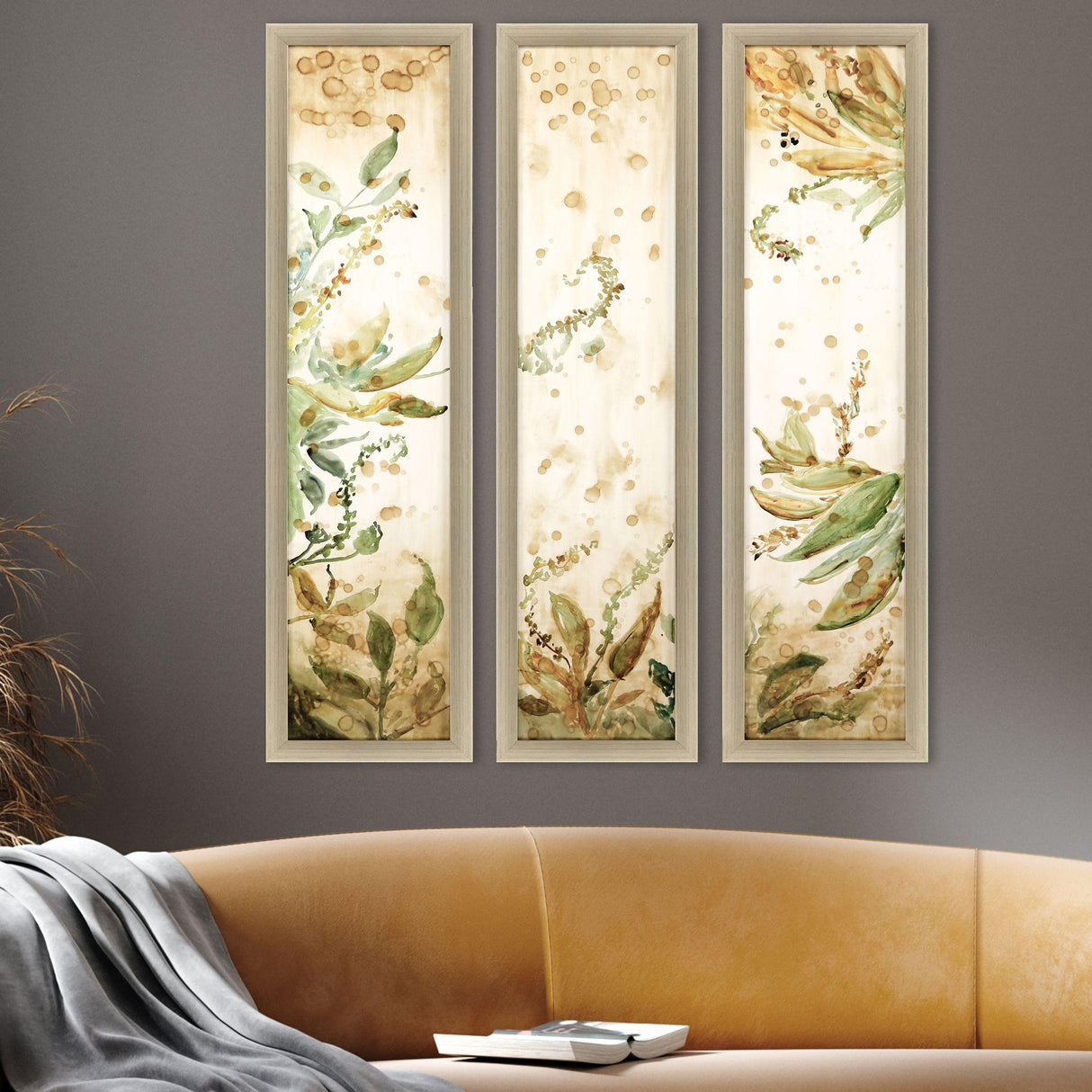 Paragon Botanical Odyssey II Green 51 X 14 X 2 Wall Art