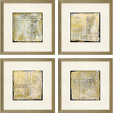 Paragon Golden Speck S/4 White 23 X 23 X 2 Wall Art