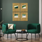 Paragon Galaxy Series II S/4 Green 24 X 20 X 1 Wall Hanging