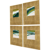 Paragon Galaxy Series II S/4 Green 24 X 20 X 1 Wall Hanging
