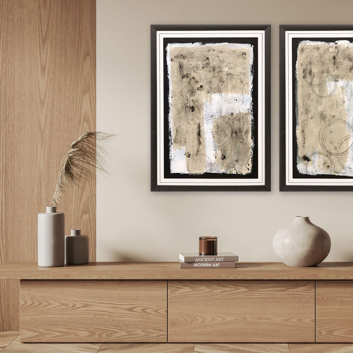 Paragon Balancing Act I White 43 X 31 X 2 Wall Art