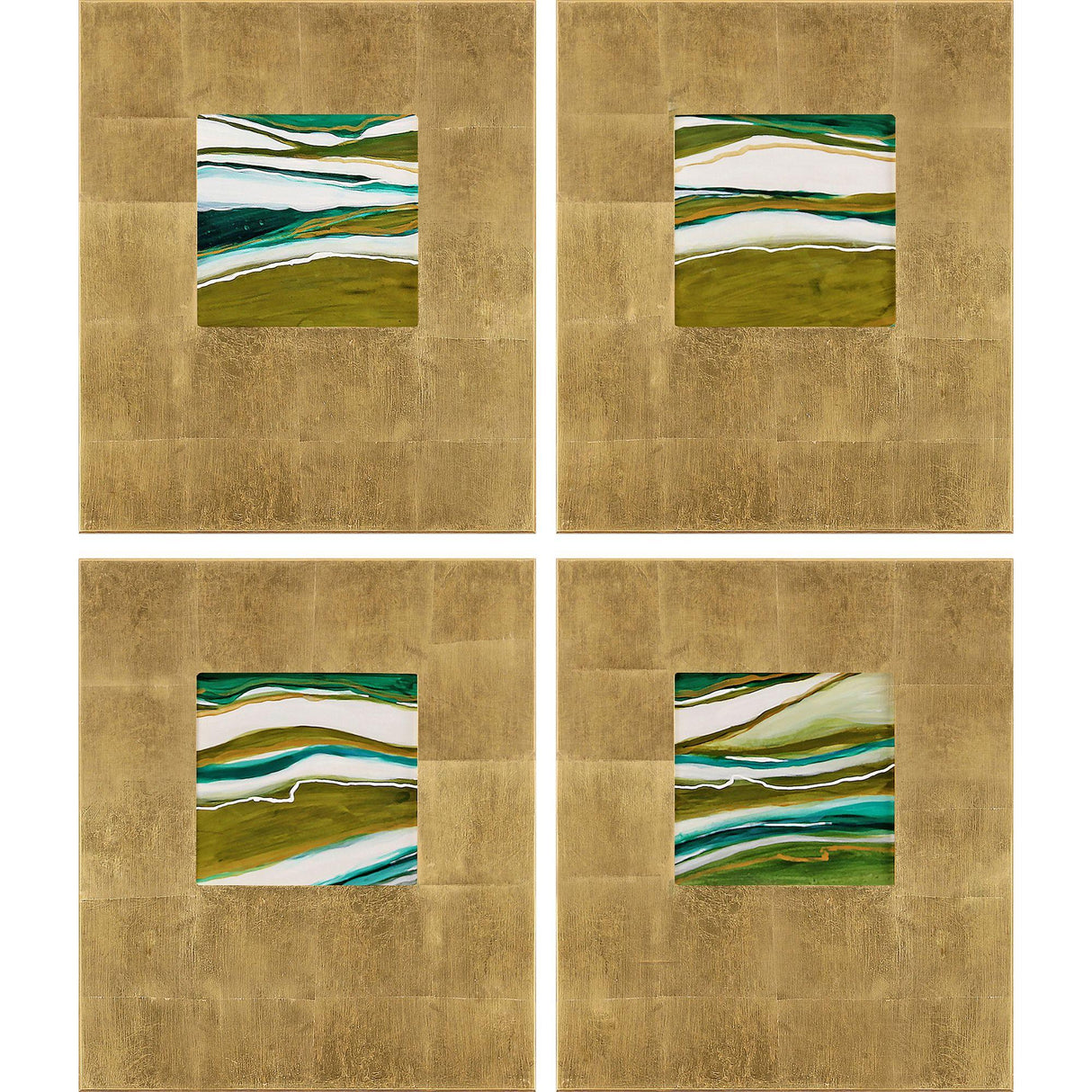 Paragon Galaxy Series I S/4 Green 24 X 20 X 1 Wall Hanging