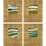 Paragon Galaxy Series I S/4 Green 24 X 20 X 1 Wall Hanging