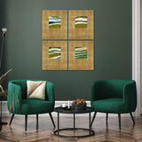 Paragon Galaxy Series I S/4 Green 24 X 20 X 1 Wall Hanging