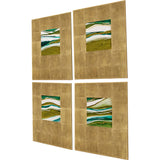 Paragon Galaxy Series I S/4 Green 24 X 20 X 1 Wall Hanging