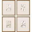 Paragon Jete II S/4 Black 18 X 16 X 2 Wall Art