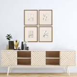 Paragon Jete II S/4 Black 18 X 16 X 2 Wall Art