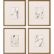 Paragon Jete I S/4 Black 18 X 16 X 2 Wall Art