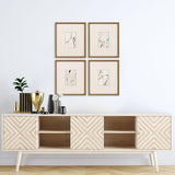 Paragon Jete I S/4 Black 18 X 16 X 2 Wall Art