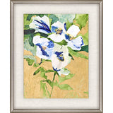 Paragon Snow Petals I Blue 32 X 26 X 2 Wall Art