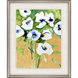 Paragon Snow Petals II Blue 32 X 26 X 2 Wall Art