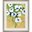 Paragon Snow Petals II Blue 32 X 26 X 2 Wall Art
