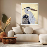 Paragon Heron Beauty White 52 X 42 X 3 Wall Art