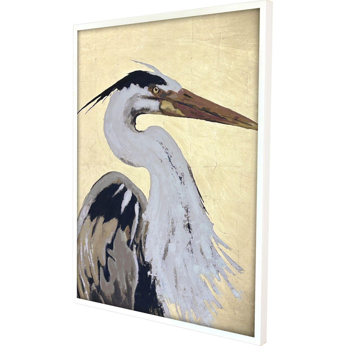 Paragon Heron Beauty White 52 X 42 X 3 Wall Art