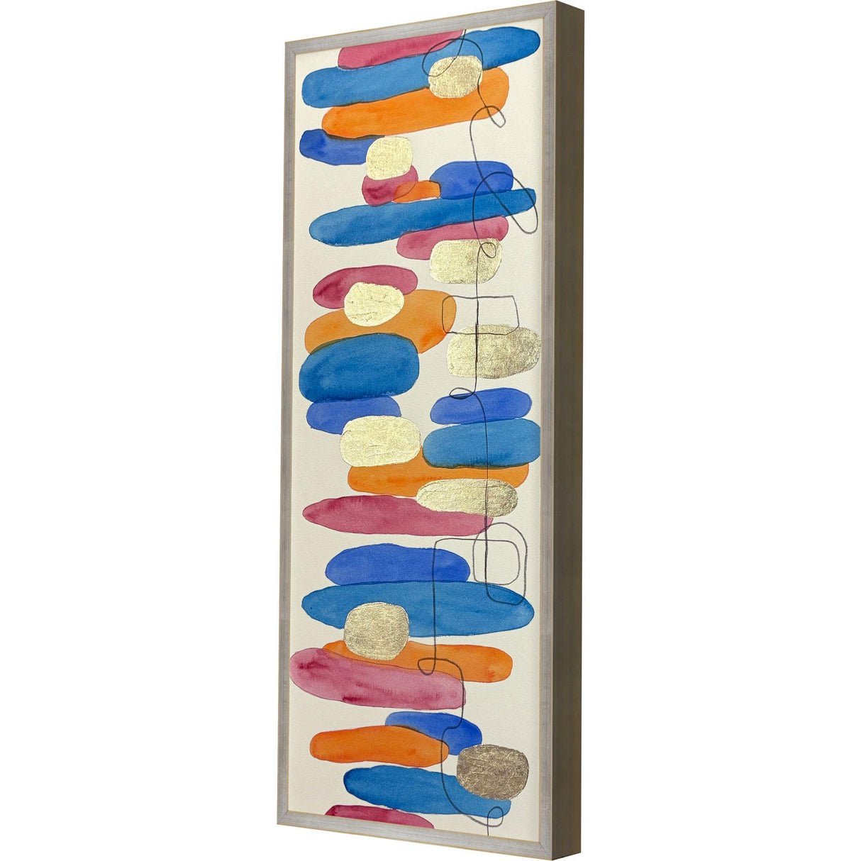 Paragon Colormaster II Blue 41 X 17 X 3 Wall Art