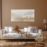 Paragon Sandstorm Gold Gray 30 X 59 X 3 Wall Art