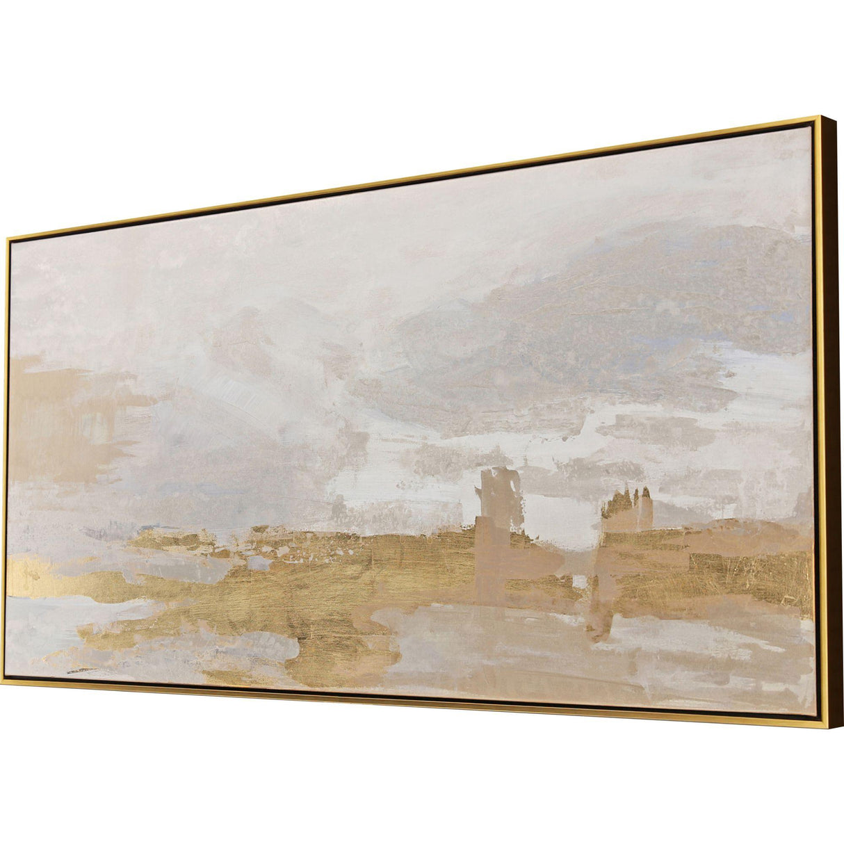 Paragon Sandstorm Gold Gray 30 X 59 X 3 Wall Art