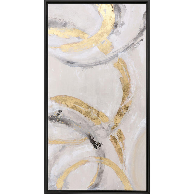 Paragon Suspended Motion II Gray 50 X 26 X 2 Wall Art
