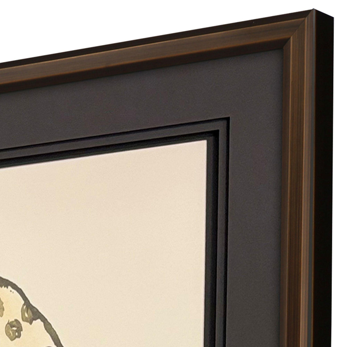 Paragon Golden Cheetah Black 57 X 43 X 3 Wall Art