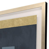 Paragon Gold Colorblock I Blue 43 X 31 X 2 Wall Art