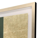 Paragon Gold Colorblock III Green 43 X 31 X 2 Wall Art