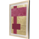 Paragon Gold Colorblock IV Pink 43 X 31 X 2 Wall Art