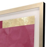 Paragon Gold Colorblock IV Pink 43 X 31 X 2 Wall Art