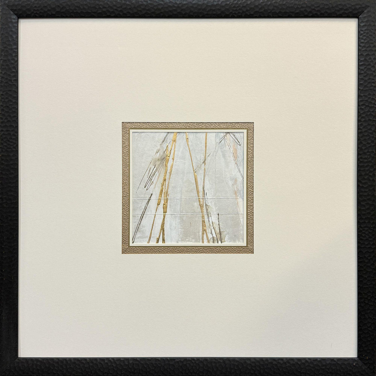 Paragon Incised Gold I Gray 33 X 33 X 2 Wall Art
