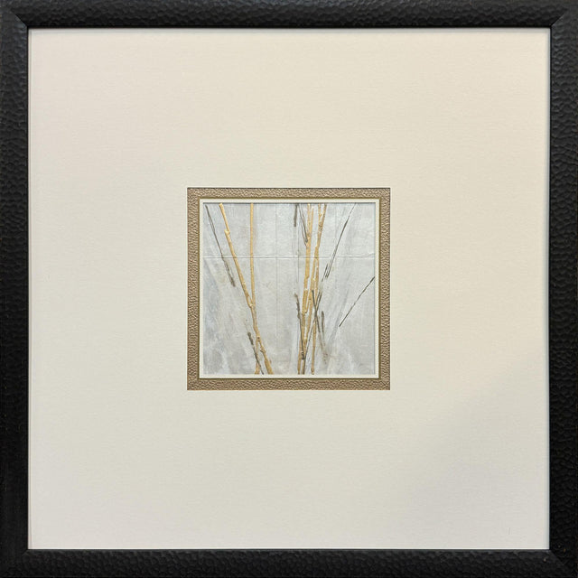 Paragon Incised Gold II Gray 33 X 33 X 2 Wall Art