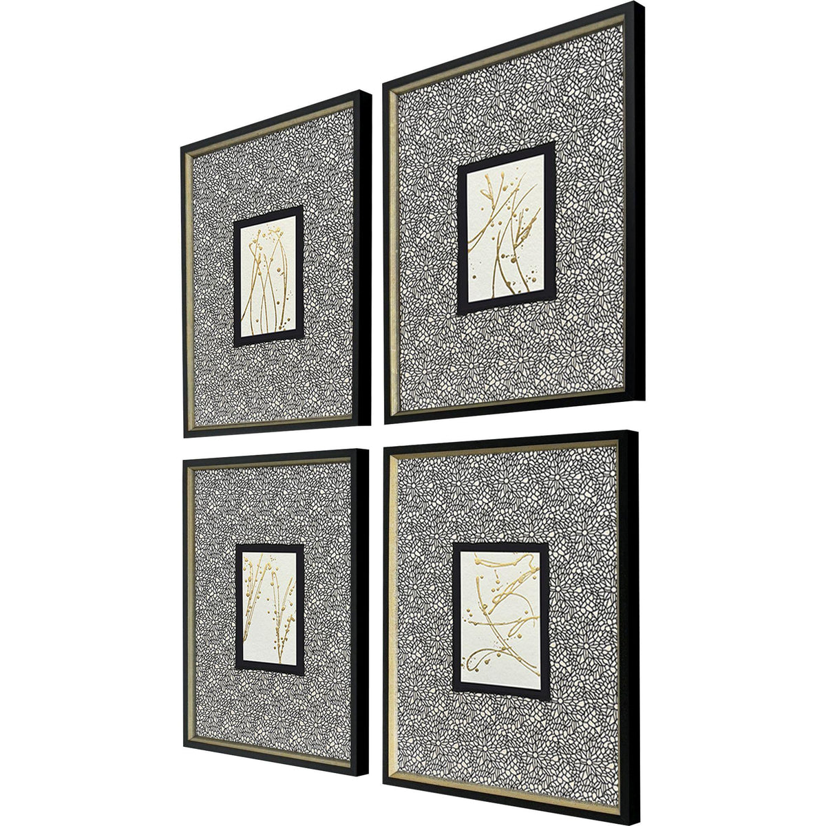 Paragon Liquid Gold I S/4 Metallic 21 X 16 X 2 Wall Art
