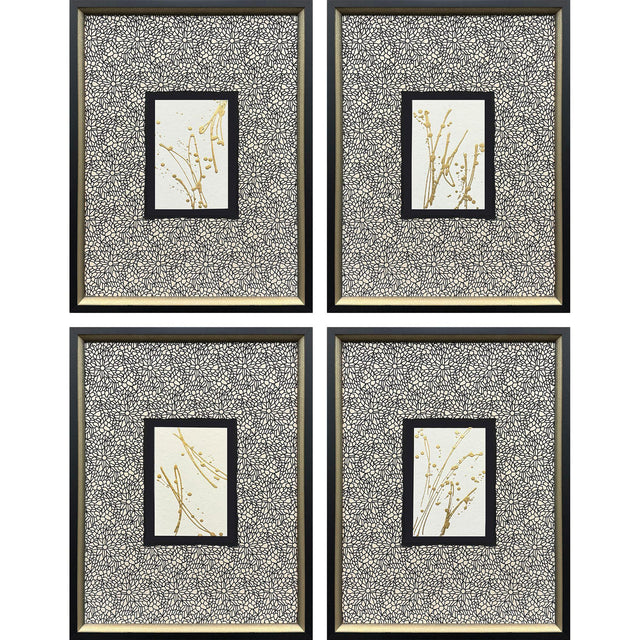 Paragon Liquid Gold II S/4 Metallic 21 X 16 X 2 Wall Art