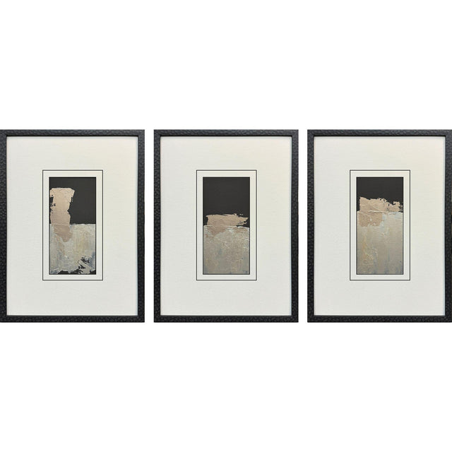 Paragon Reverie I S/3 Black 23 X 17 X 1 Wall Art
