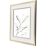 Paragon Floral Splash I Black 42 X 35 X 2 Wall Art
