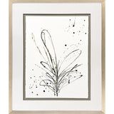 Paragon Floral Splash II Black 42 X 35 X 2 Wall Art